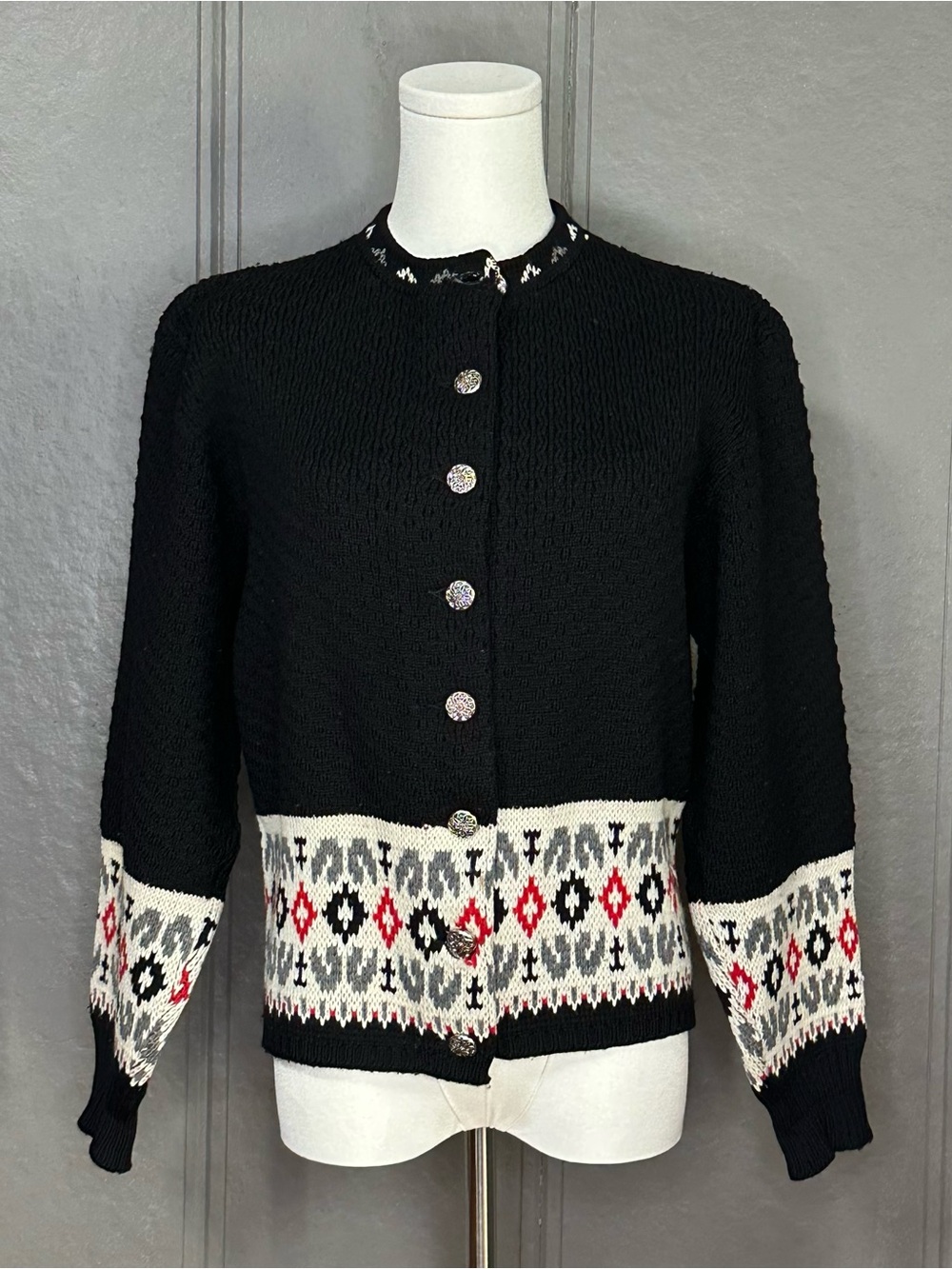 Vintage 60s Jersild Wool Cardigan Sweater